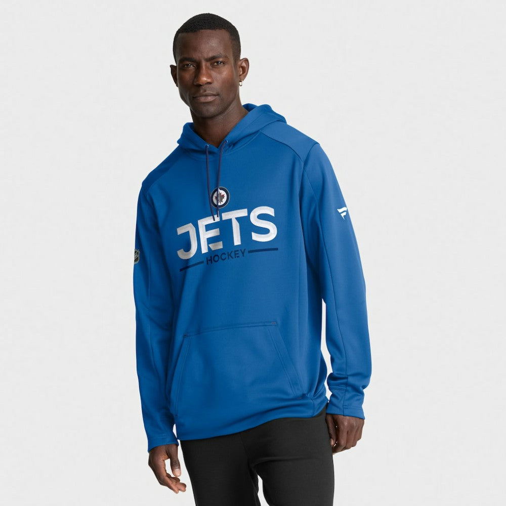 Winnipeg Jets - Fanatics Authentic Pro Rink Hoodie Blue