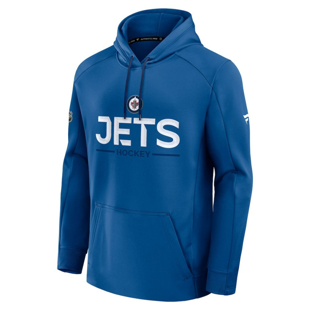Winnipeg Jets - Fanatics Authentic Pro Rink Hoodie Blue