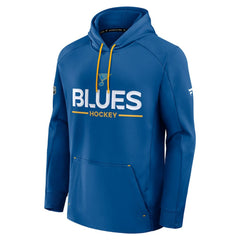 St. Louis Blues - Fanatics Authentic Pro Rink Hoodie Blue