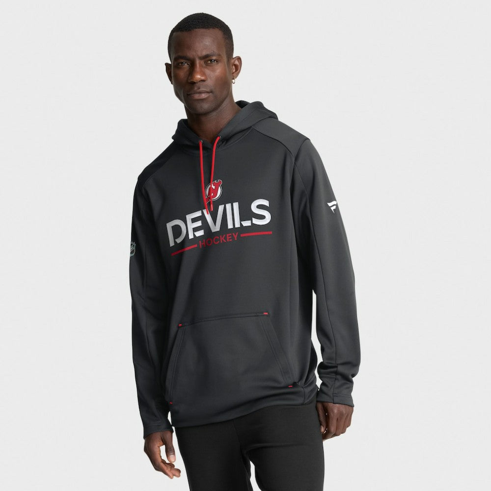 New Jersey Devils - Fanatics Authentic Pro Rink Hoodie Black
