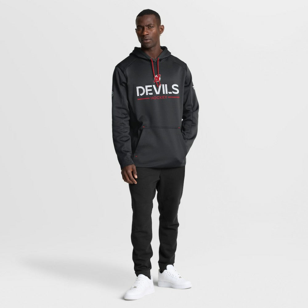 New Jersey Devils - Fanatics Authentic Pro Rink Hoodie Black