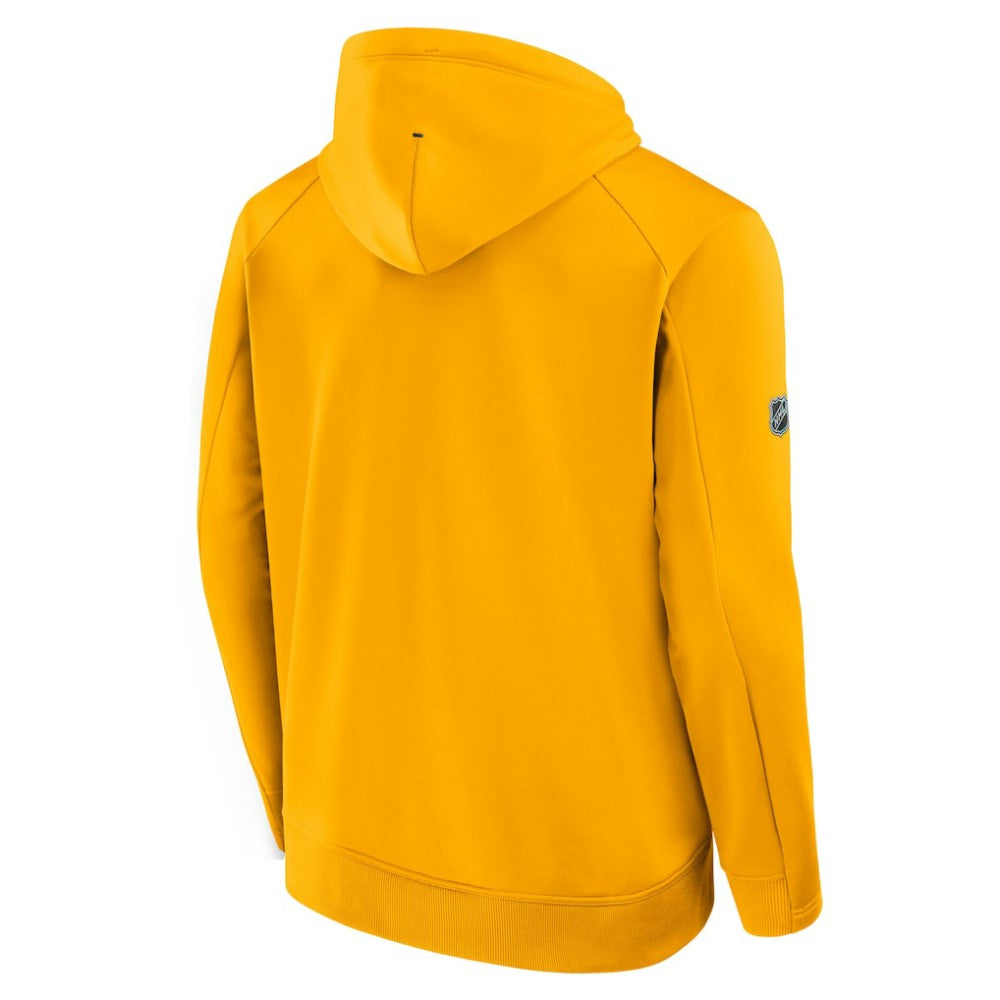 Pittsburgh Penguins Fanatics Authentic Pro Rink Hoodie Gold
