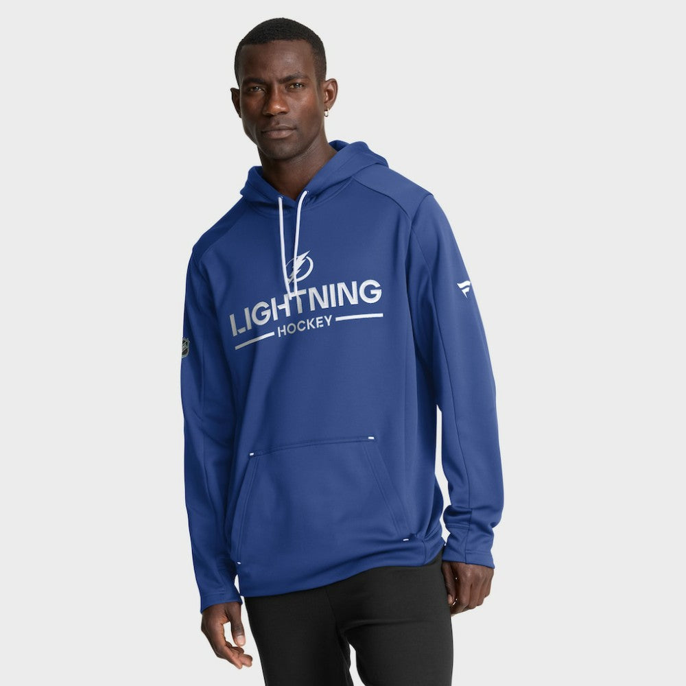 Tampa Bay Lightning - Fanatics Authentic Pro Rink Hoodie Blue