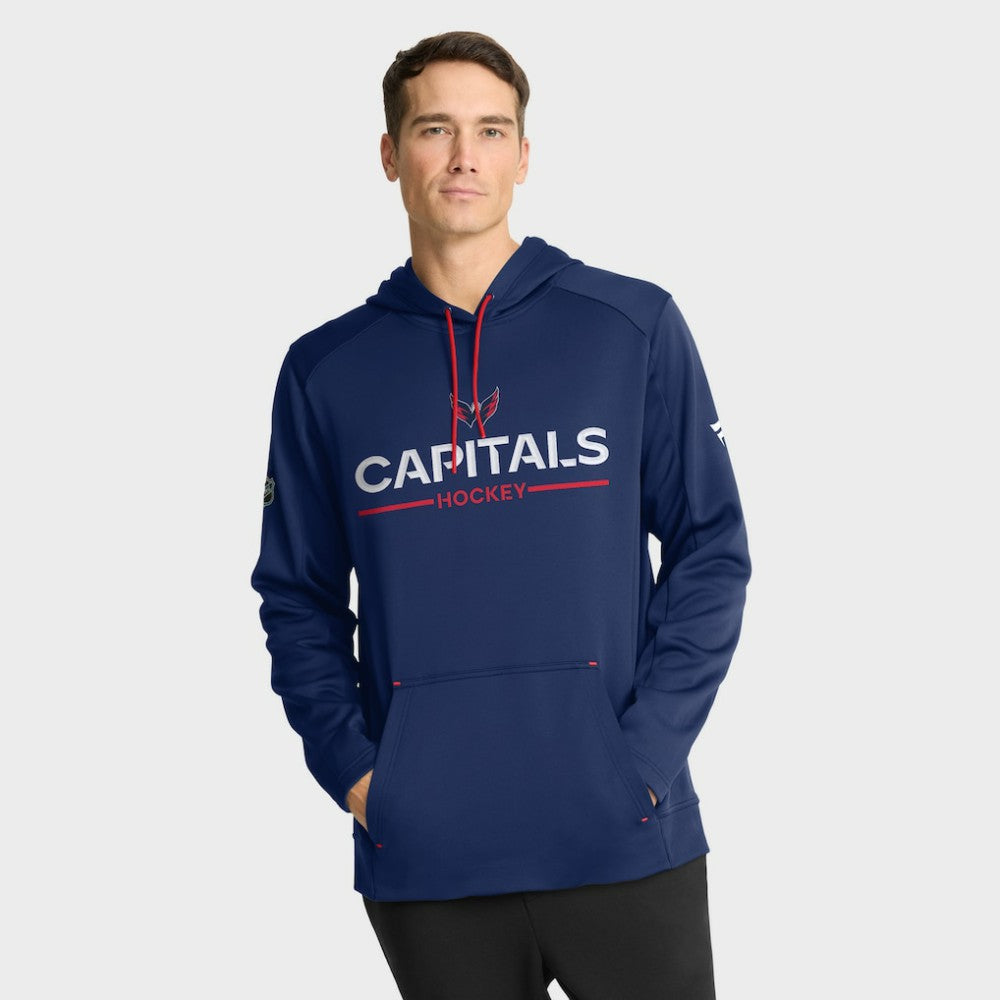 Washington Capitals Fanatics Authentic Pro Rink Hoodie Navy