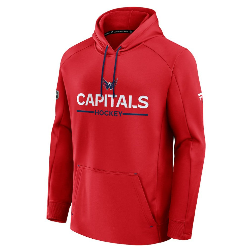 Washington Capitals Fanatics Authentic Pro Rink Hoodie Red