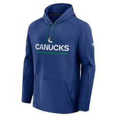 Vancouver Canucks - Fanatics Authentic Pro Rink Hoodie Blue