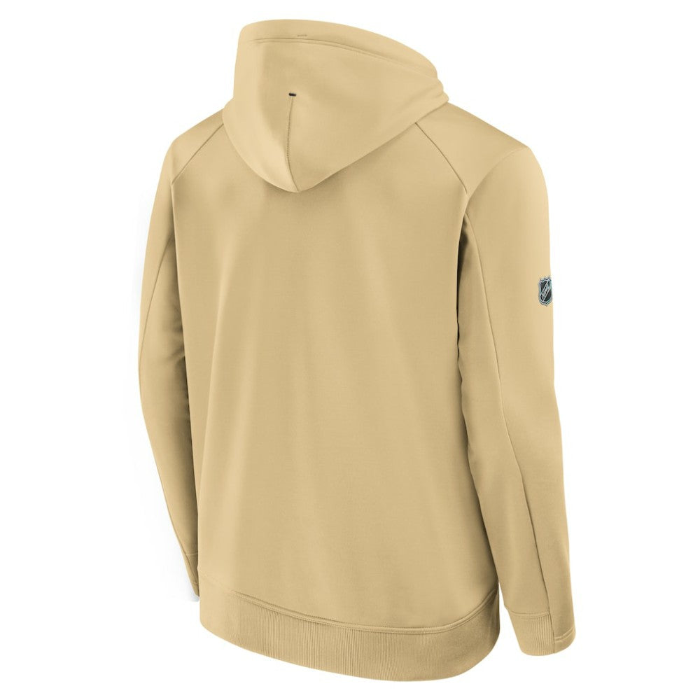 Vegas Golden Knights Fanatics Authentic Pro Rink Hoodie Gold