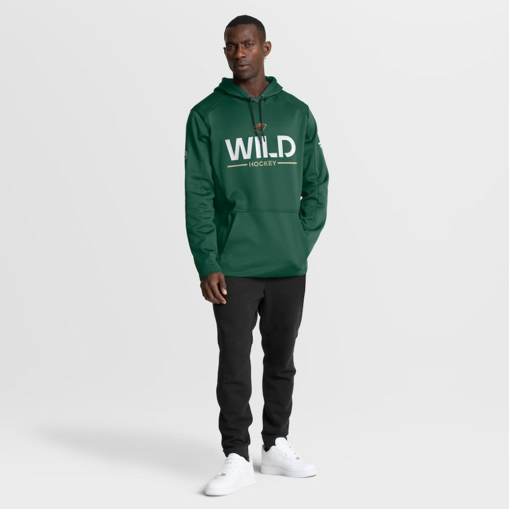 Minnesota Wild - Fanatics Authentic Pro Rink Hoodie Green
