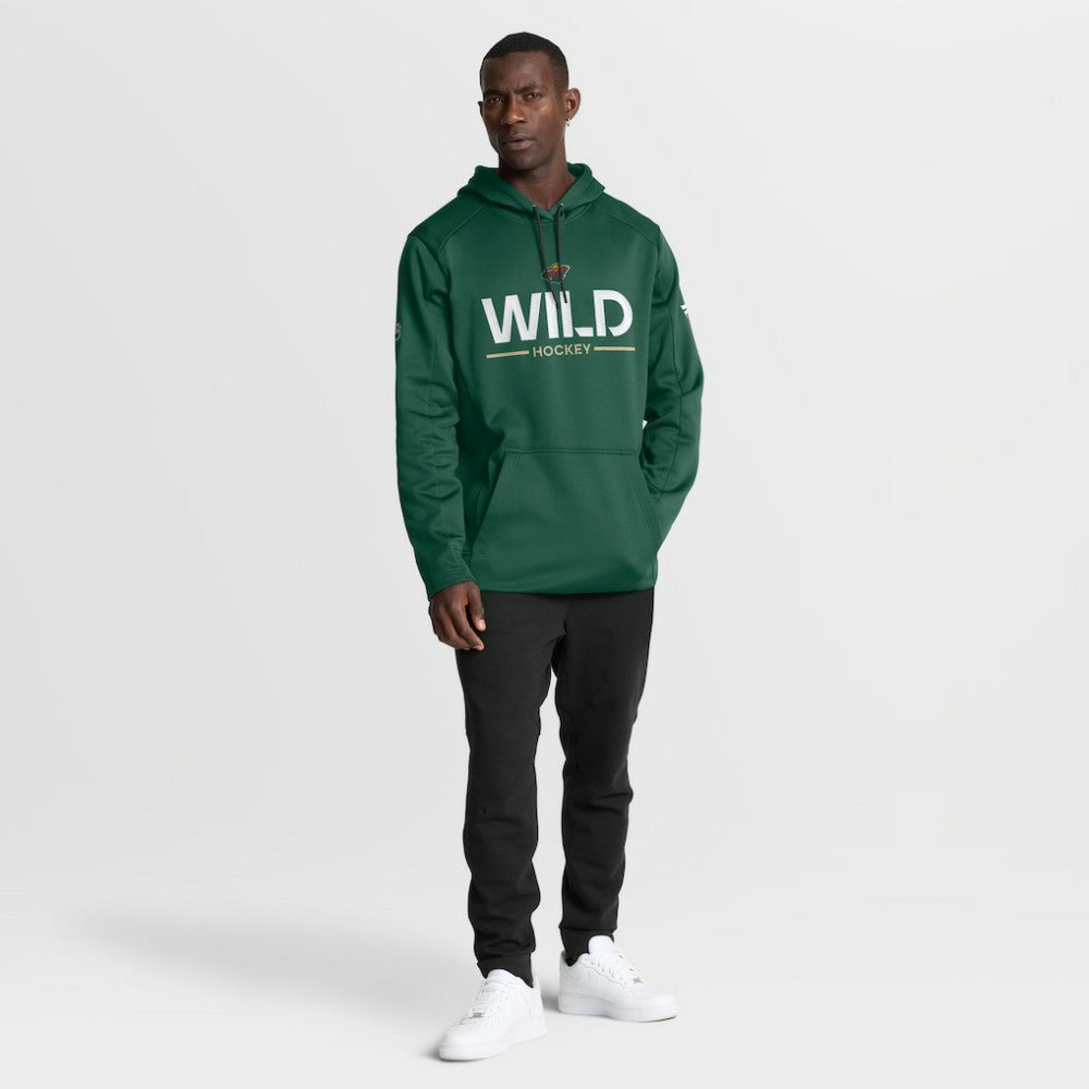 Minnesota Wild - Fanatics Authentic Pro Rink Hoodie Green