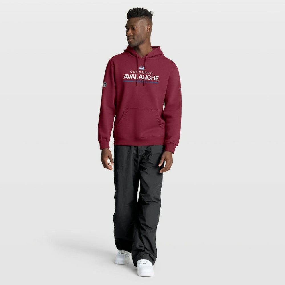 Colorado Avalanche - Fanatics Authentic Pro Primary Hoodie Burgundy