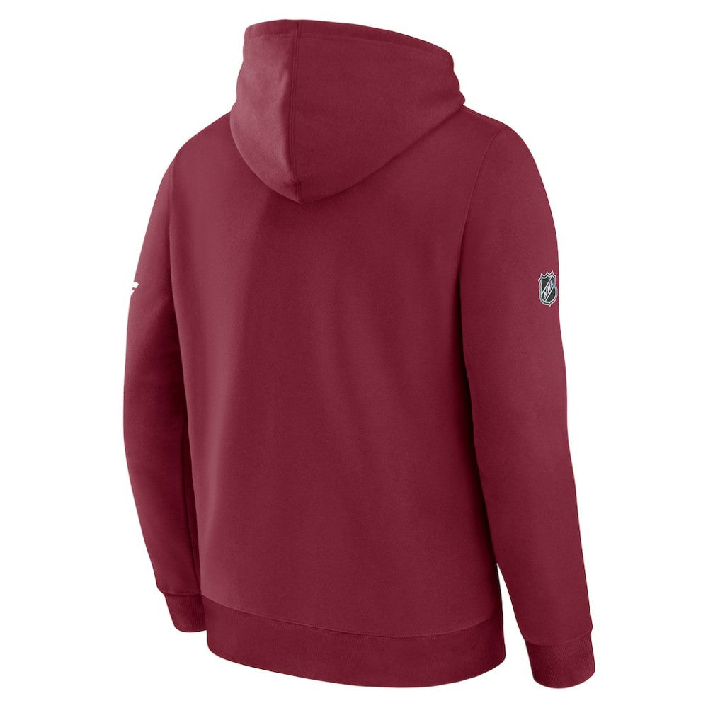 Colorado Avalanche - Fanatics Authentic Pro Primary Hoodie Burgundy