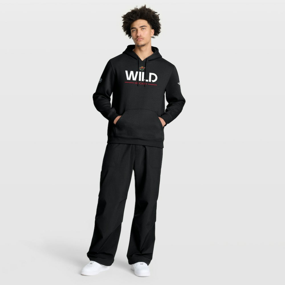 Minnesota Wild - Fanatics Authentic Pro Primary Hoodie Black
