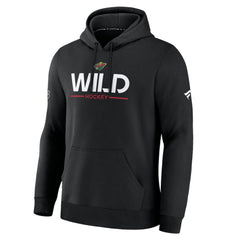 Minnesota Wild - Fanatics Authentic Pro Primary Hoodie Black