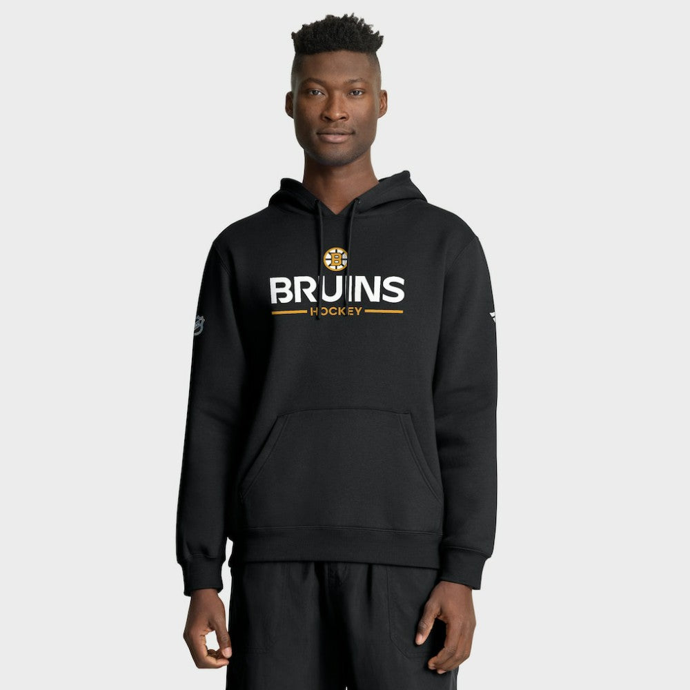 Boston Bruins Fanatics Authentic Pro Primary Hoodie Black