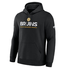 Boston Bruins Fanatics Authentic Pro Primary Hoodie Black