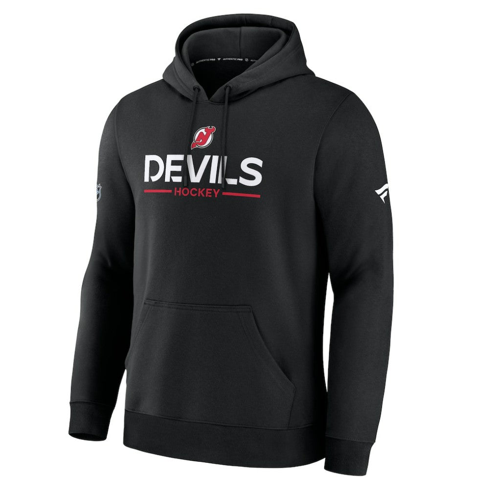 New Jersey Devils - Fanatics Authentic Pro Primary Hoodie Black