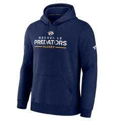 Nashville Predators - Fanatics Authentic Pro Primary Hoodie Navy