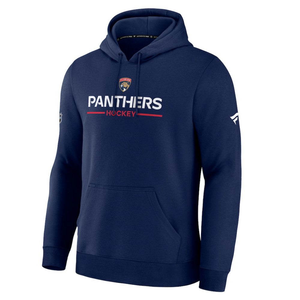 Florida Panthers - Fanatics Authentic Pro Primary Hoodie Navy