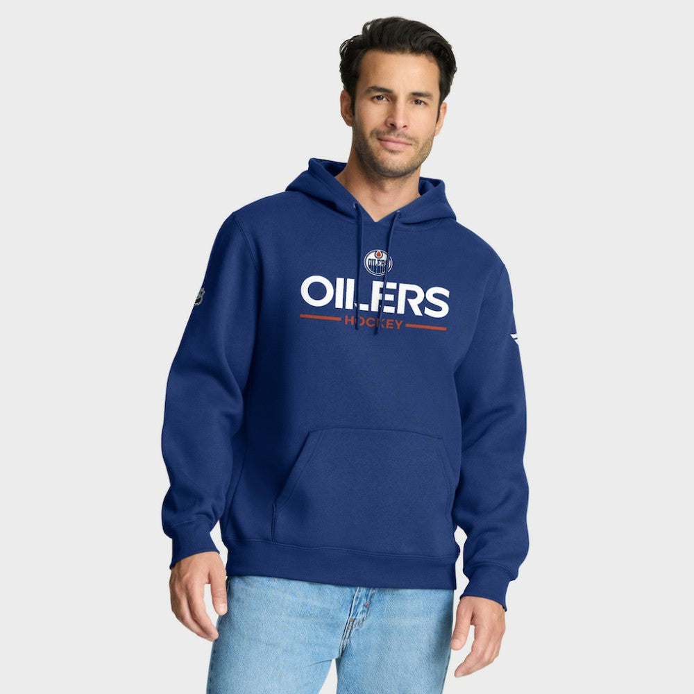 Edmonton Oilers - Fanatics Authentic Pro Primary Hoodie Royal