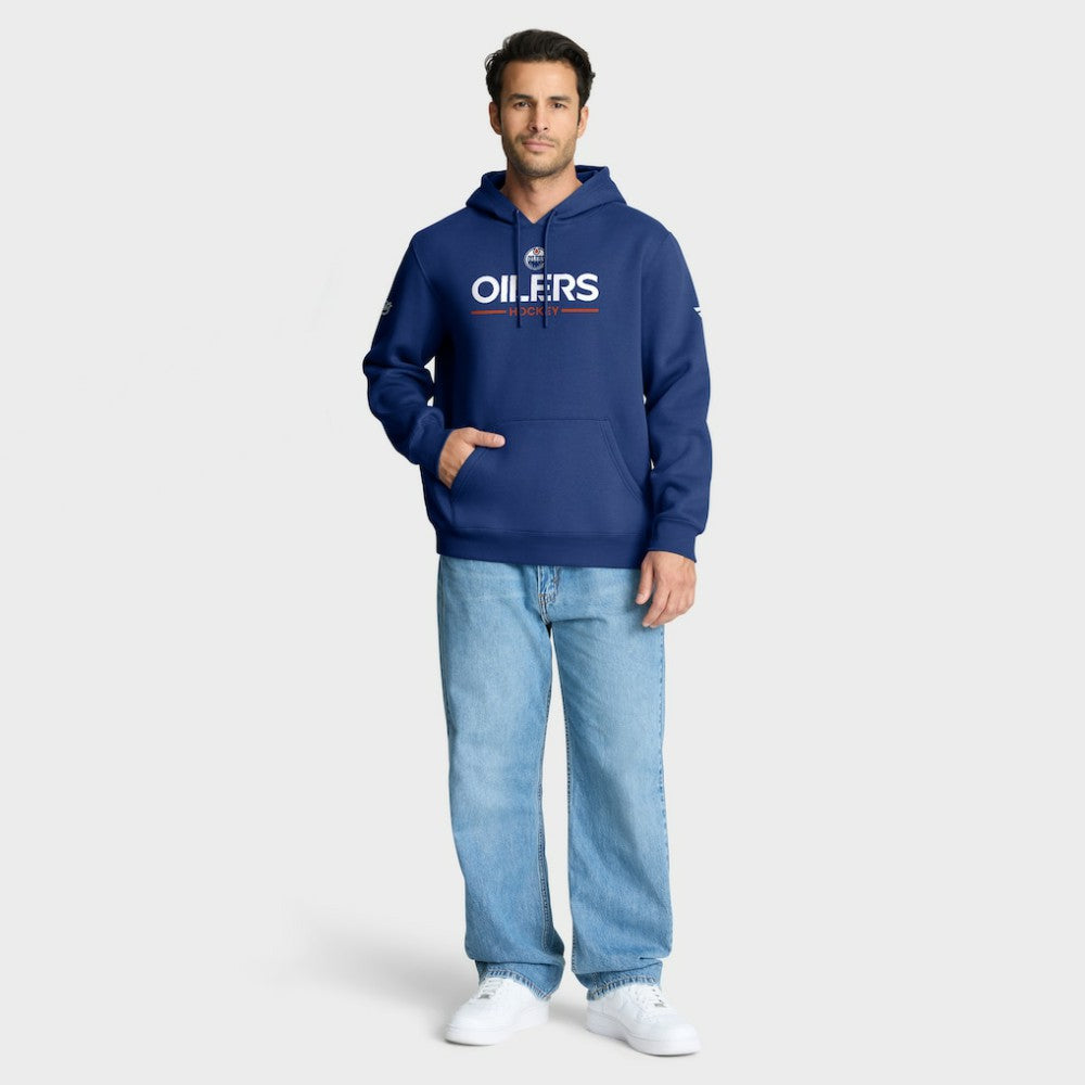 Edmonton Oilers - Fanatics Authentic Pro Primary Hoodie Royal