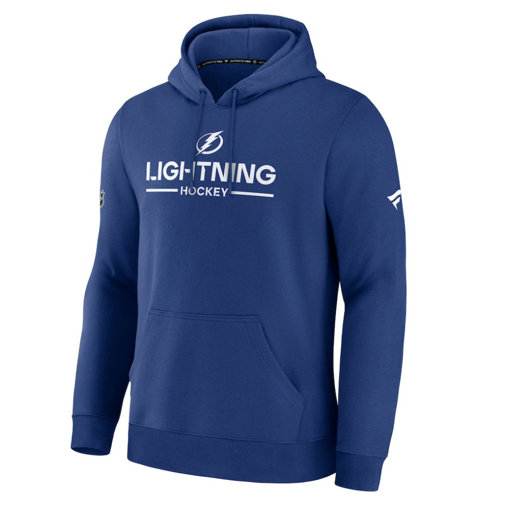 Tampa Bay Lightning - Fanatics Authentic Pro Primary Hoodie Blue