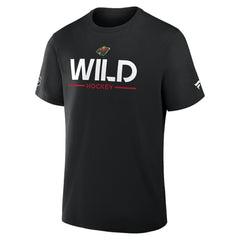 Minnesota Wild - Fanatics Authentic Pro Primary T-Shirt Black
