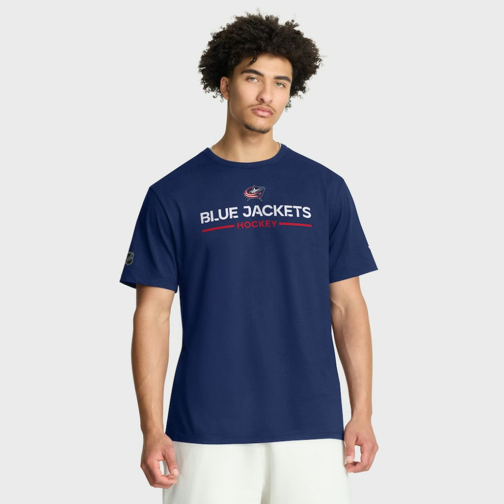 Columbus Blue Jackets - Fanatics Authentic Pro Primary T-Shirt Navy