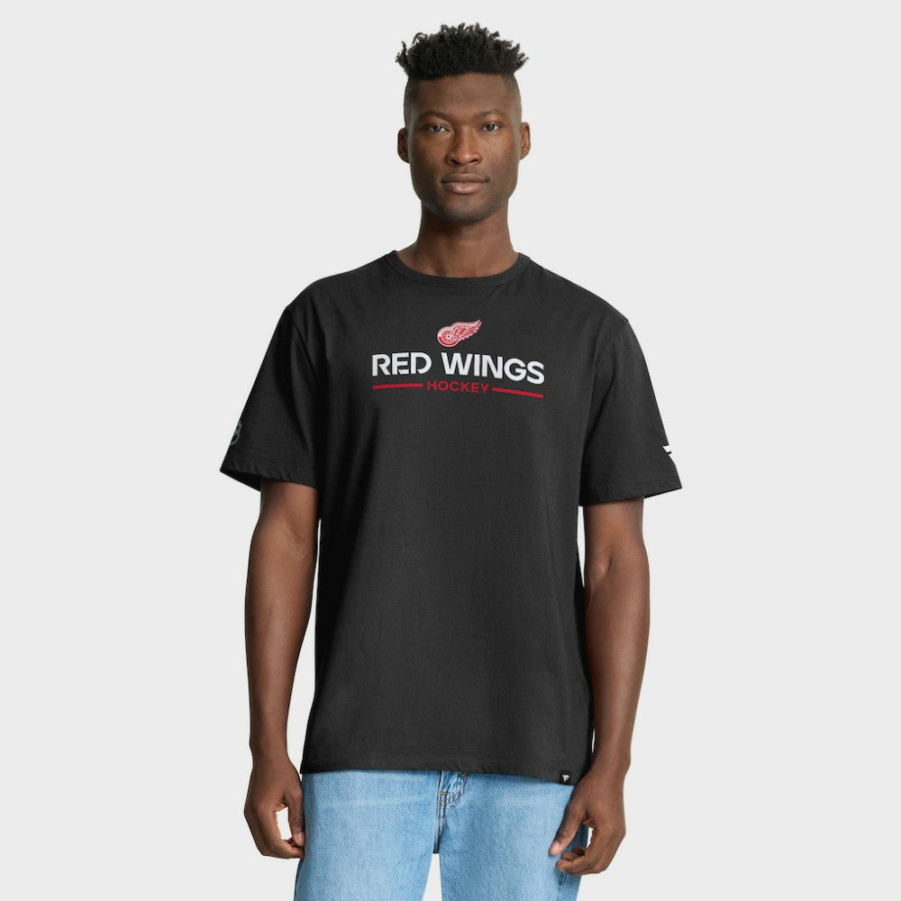 Detroit Red Wings - Fanatics Authentic Pro Primary T-Shirt Black