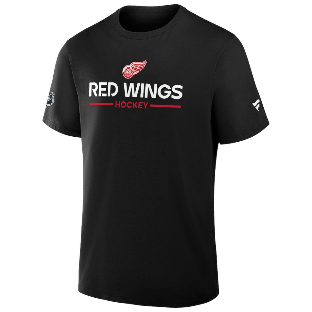 Detroit Red Wings - Fanatics Authentic Pro Primary T-Shirt Black