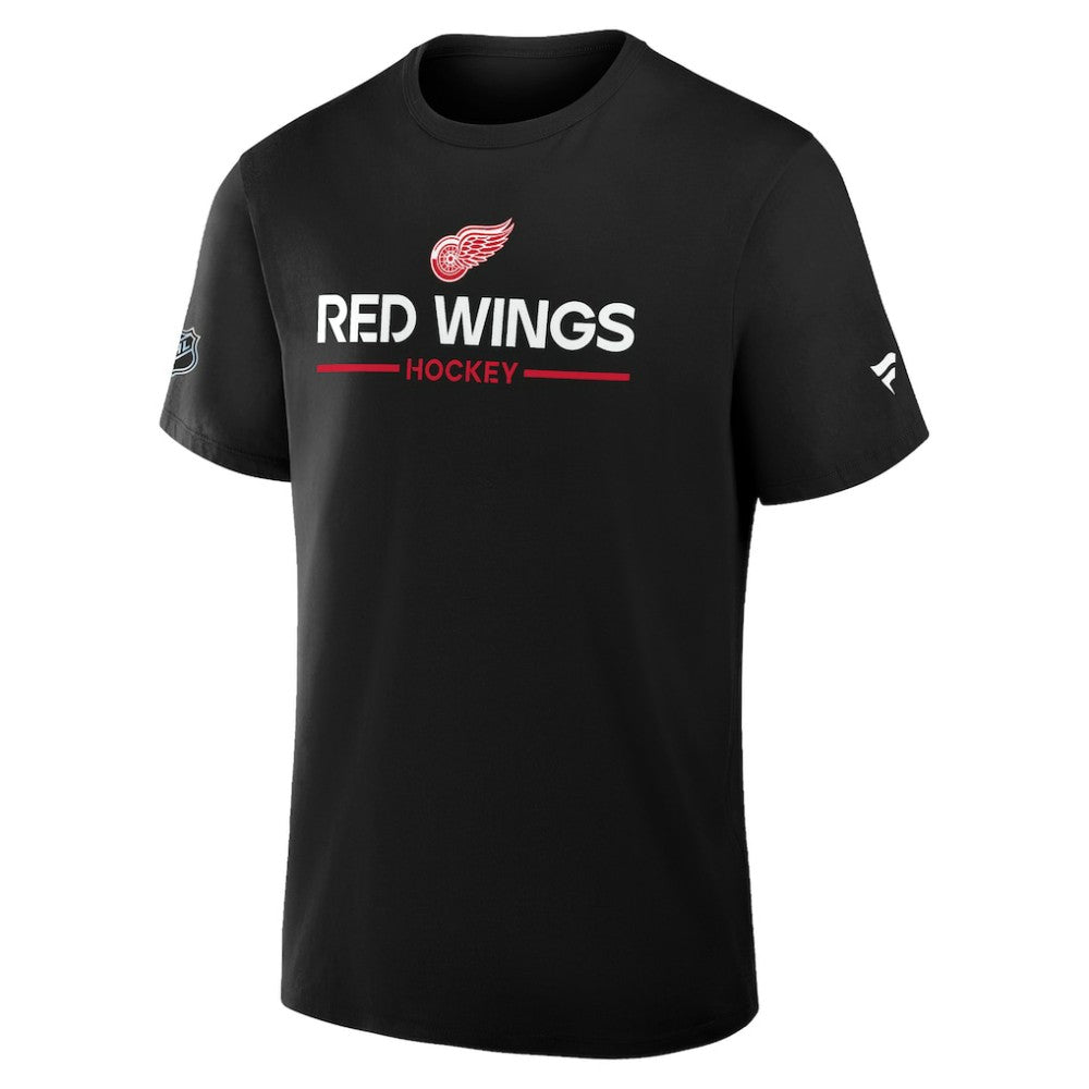 Detroit Red Wings - Fanatics Authentic Pro Primary T-Shirt Black