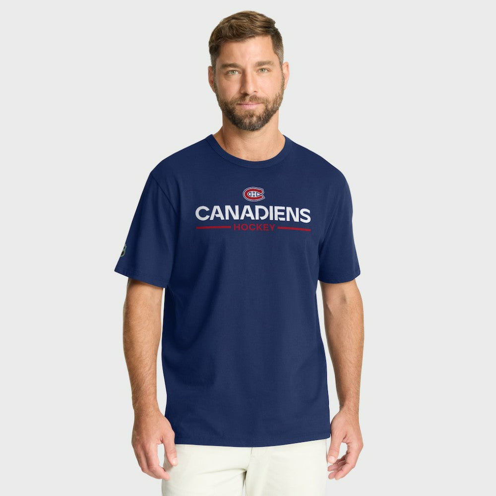 Montreal Canadiens - Fanatics Authentic Pro Primary T-Shirt Navy