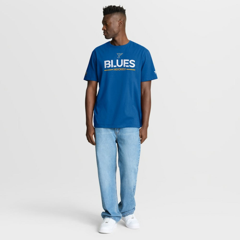 St. Louis Blues - Fanatics Authentic Pro Primary T-Shirt Blue