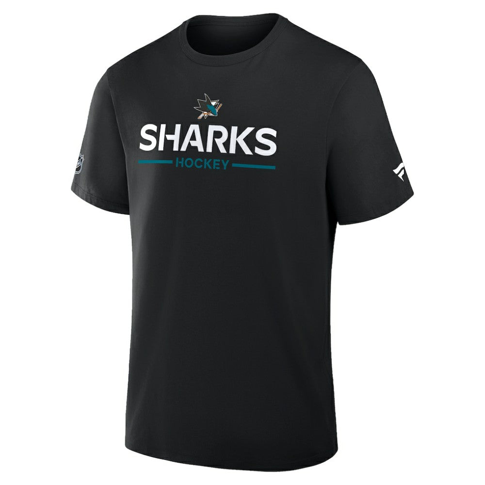 San Jose Sharks - Fanatics Authentic Pro Primary T-Shirt Black