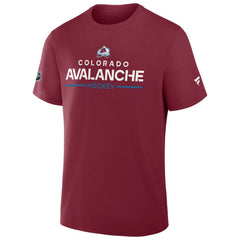Colorado Avalanche - Fanatics Authentic Pro Primary T-Shirt Burgundy