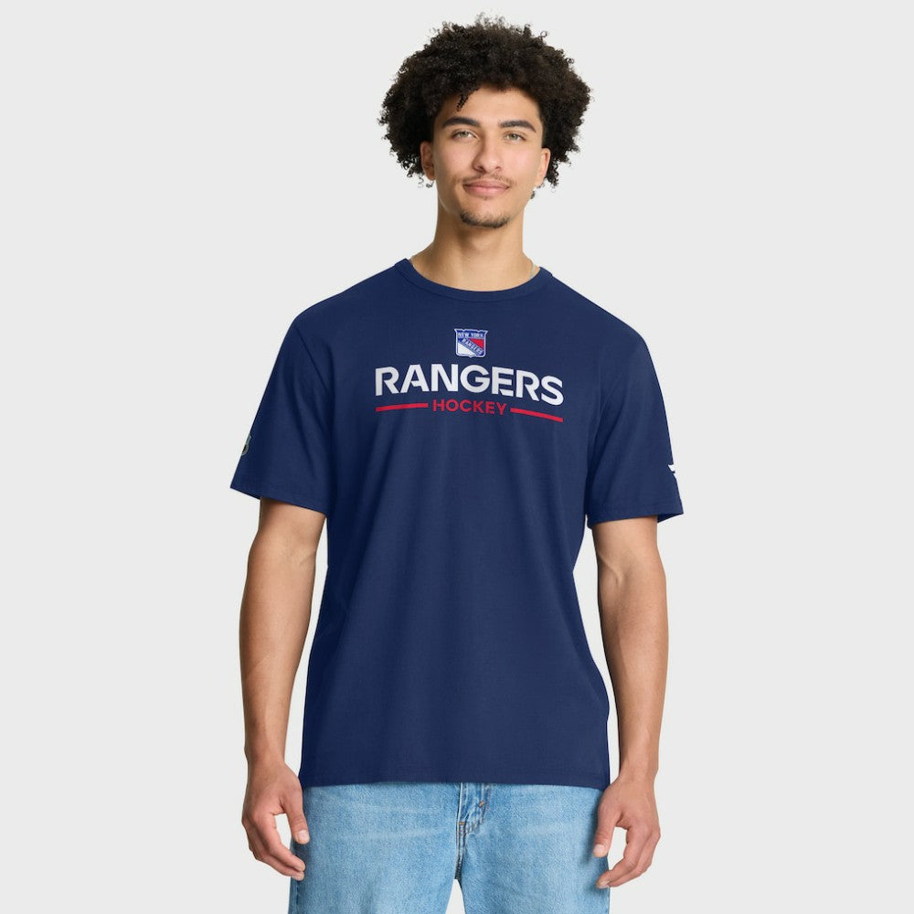 New York Rangers Fanatics Authentic Pro Primary T-Shirt Navy