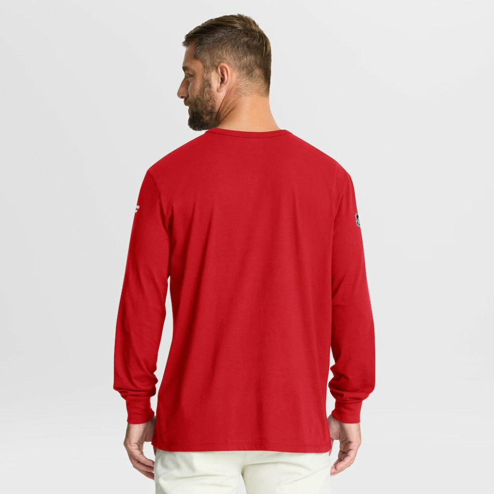 Florida Panthers - Fanatics Authentic Pro Property Of Practice Long Sleeve T-Shirt Red