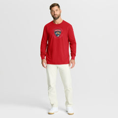 Florida Panthers - Fanatics Authentic Pro Property Of Practice Long Sleeve T-Shirt Red