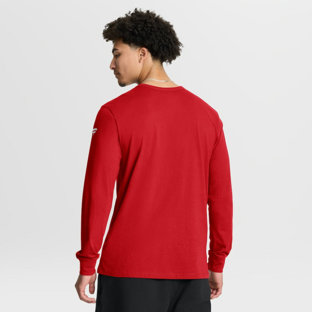 Chicago Blackhawks Fanatics Authentic Pro Property Of Practice Long Sleeve T-Shirt Red