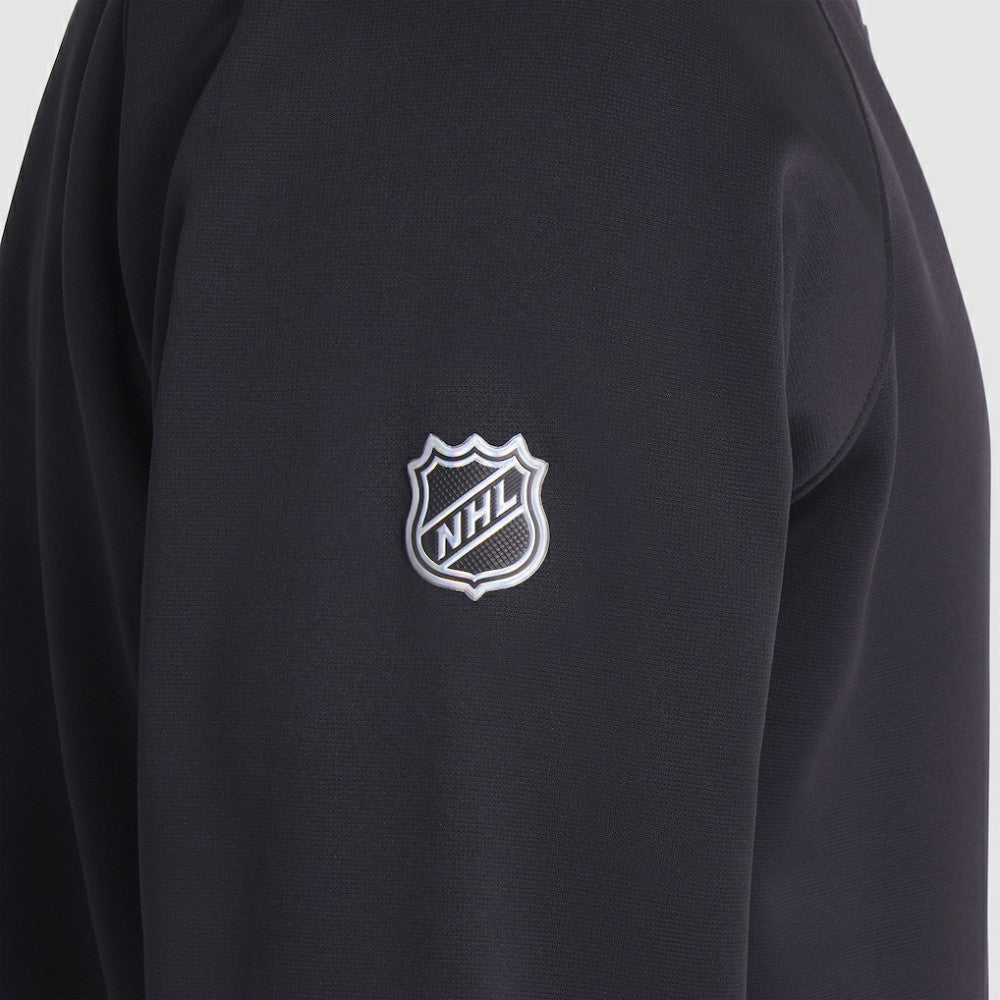 Philadelphia Flyers - Fanatics Authentic Pro Rink Raglan Quarter-Zip Pullover Black