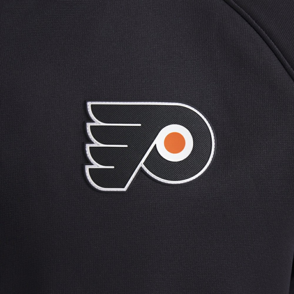 Philadelphia Flyers - Fanatics Authentic Pro Rink Raglan Quarter-Zip Pullover Black
