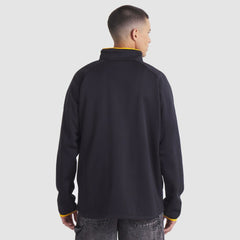 Pittsburgh Penguins Fanatics Authentic Pro Rink Raglan Quarter-Zip Pullover Black