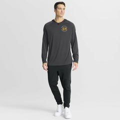 Chicago Blackhawks Fanatics Authentic Pro Rink Hoodie Charcoal