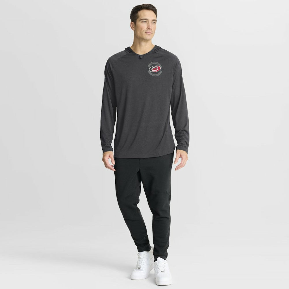 Carolina Hurricanes - Fanatics Authentic Pro Rink Hoodie Charcoal