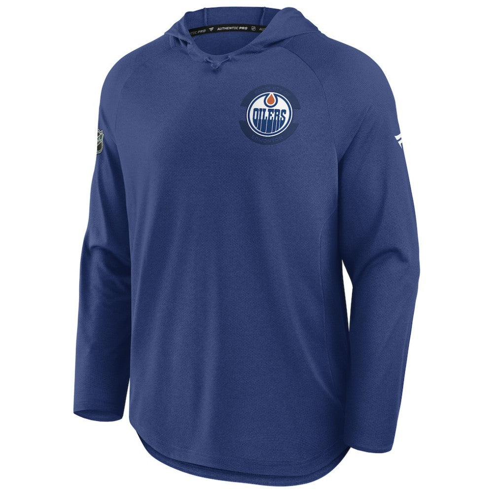 Edmonton Oilers - Fanatics Authentic Pro Rink Hoodie Royal