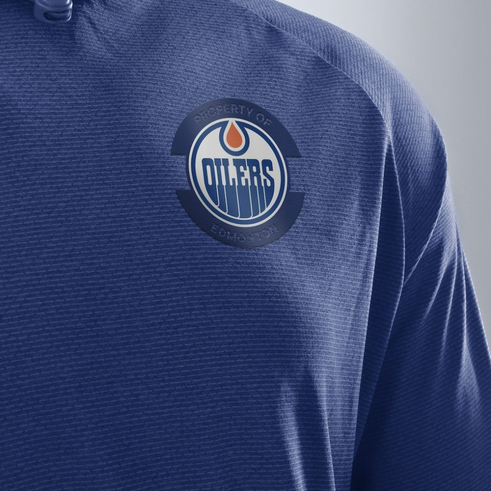 Edmonton Oilers - Fanatics Authentic Pro Rink Hoodie Royal