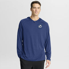 Tampa Bay Lightning - Fanatics Authentic Pro Rink Hoodie Blue