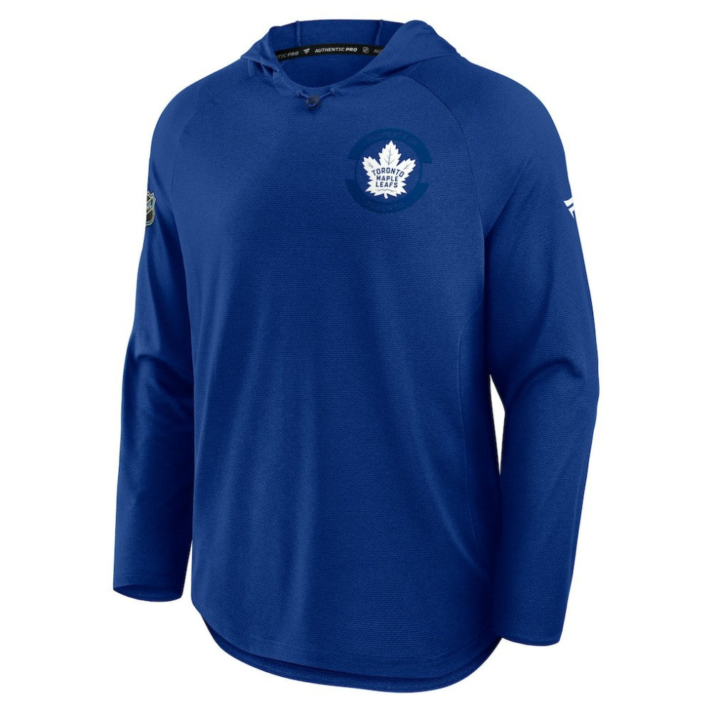 Toronto Maple Leafs - Fanatics Authentic Pro Rink Hoodie Blue