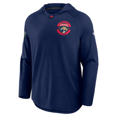 Florida Panthers - Fanatics Authentic Pro Rink Raglan Hoodie Navy