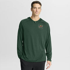 Minnesota Wild - Fanatics Authentic Pro Rink Hoodie Green