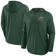 Minnesota Wild - Fanatics Authentic Pro Rink Hoodie Green
